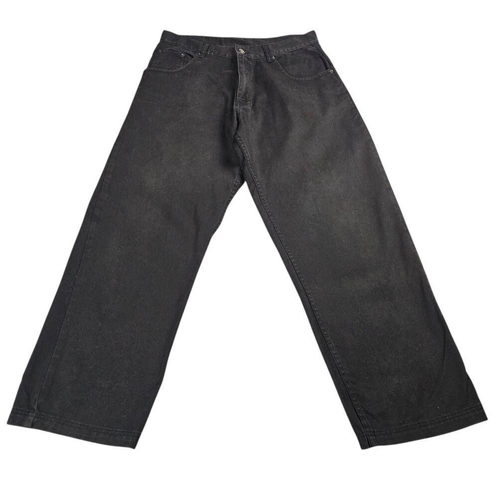 Vintage Joker Jeans Mens 34 x  29  Black Straight Leg Casual Denim Y2K 90s
